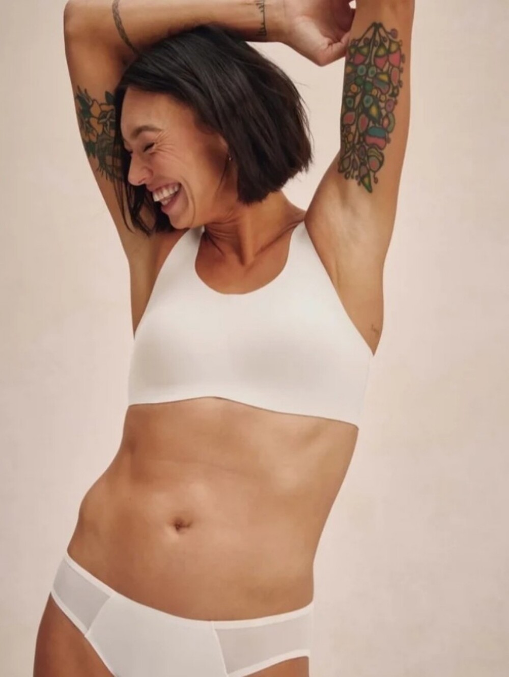 NWT Knix Revolution Adjustable Pullover Bra white size xxl